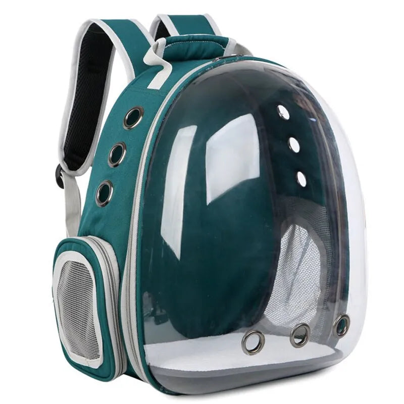 ZereBell Cat Pet Carrier Backpack - Transparent Capsule Bubble Design