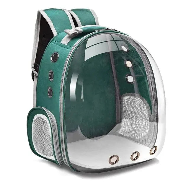 ZereBell Cat Pet Carrier Backpack - Transparent Capsule Bubble Design